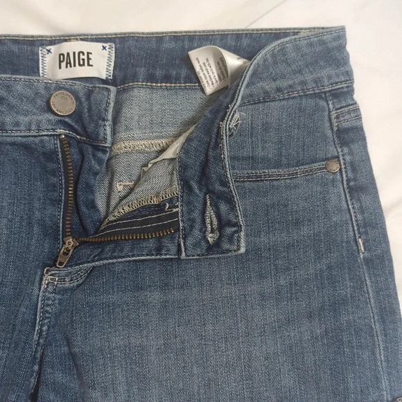 Paige Jimmy Jimmy Shorts, Color Med Wash Size 27 - Picture 8 of 15